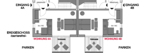 Grundriss Ferienwohnung