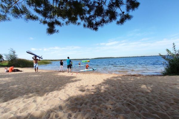SUP Beach Grobern Lake