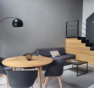 Wohnzimmer Ferienhaus Goitsche See