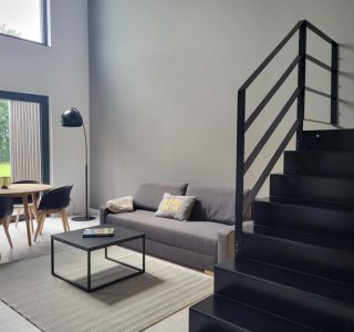 Wohnzimmer II Ferienhaus Goitsche See Schlossterrassen